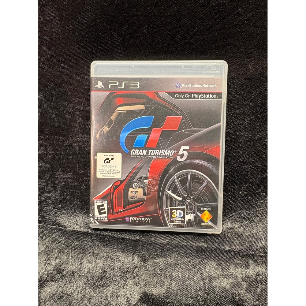 Gran Turismo 5 Sony PlayStation 3 PS3 Racing Simulator CIB Complete with Manual